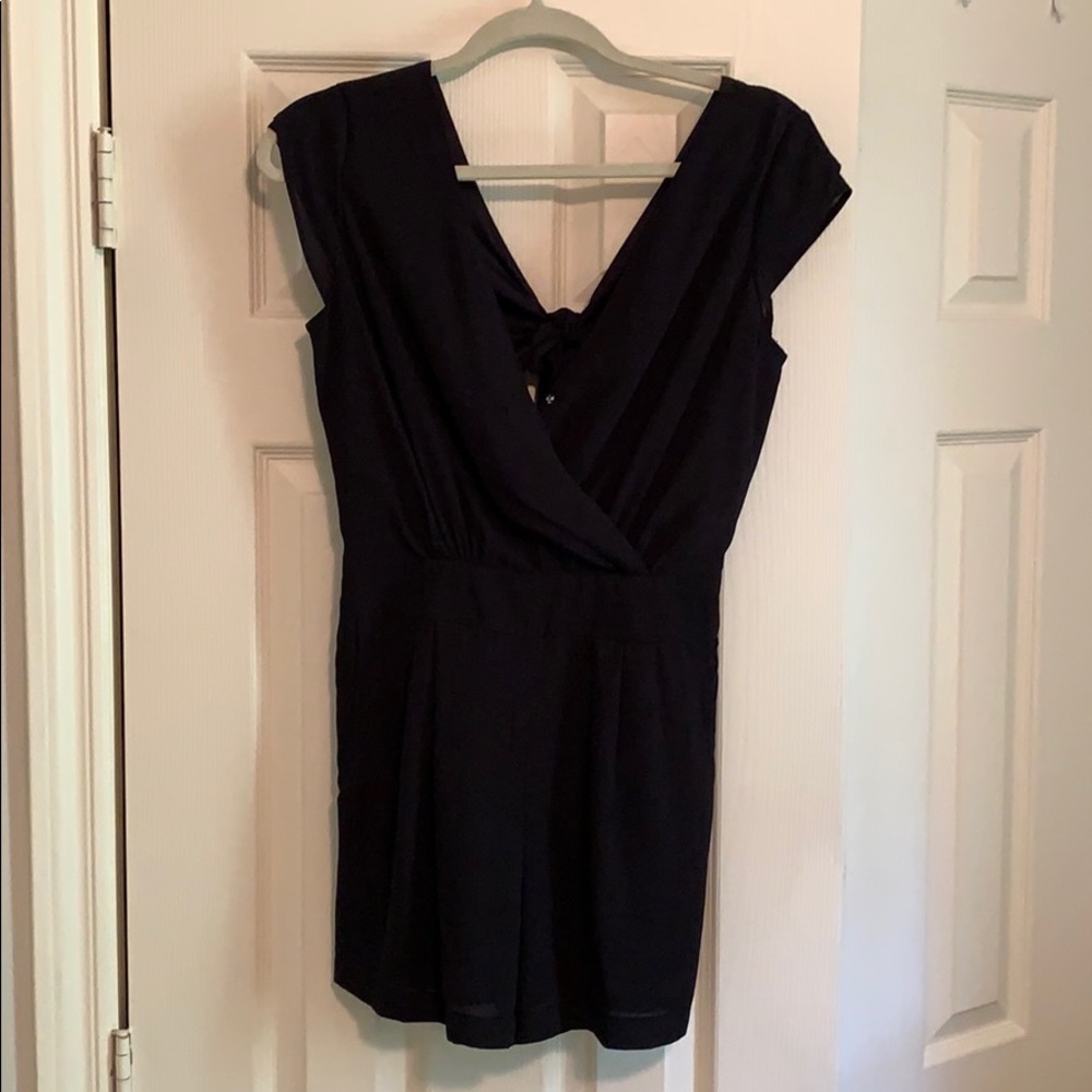 Black GB romper